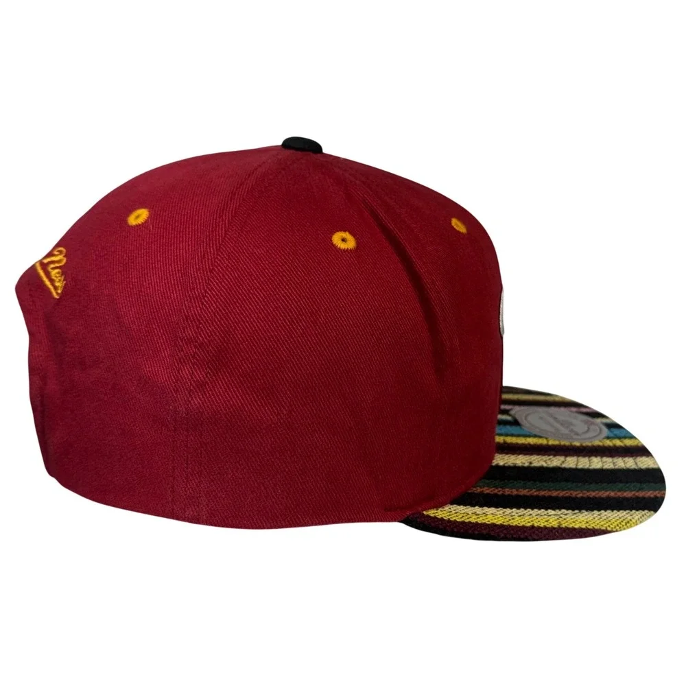 Mitchell & Ness Miami Heat Native Hat Colorful Woven Brim NBA Basketball